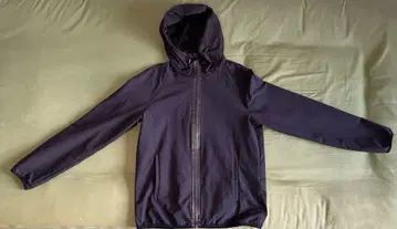 GLOBAL WORK 후드 부착 나일론 자켓 L 블랙