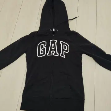 GAP 후드 부착 후드티 블랙 XXS
