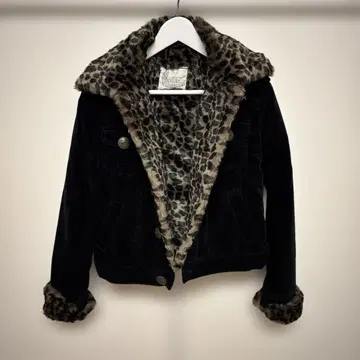 GARULA 코듀로이 자켓 x 치마바지 레오파드 퍼 포함