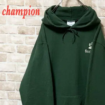 해외 모델 champion 챔피온 후드티 자수 L