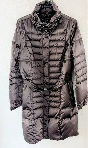 ANDREW MARC 다운 자켓 M 사이즈 다크 브라운