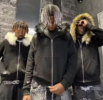 퍼 지퍼 퍼 다운 쇼트 y2k archive opium 해외 스트릿