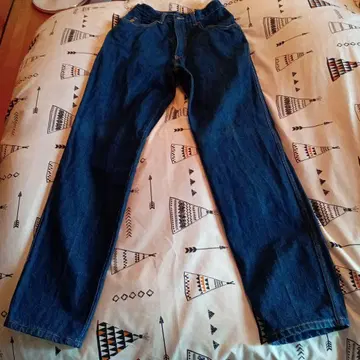 다크 블루 스트레이트 데님