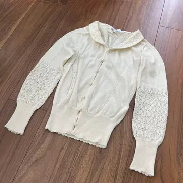 Gramme's 아이보리 긴팔 가디건