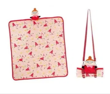 MOOMIN 리틀 미이 봉제 인형 포함 담요