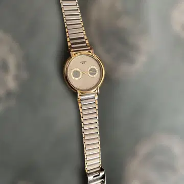 HONDA 아날로그 손목시계 골드/실버