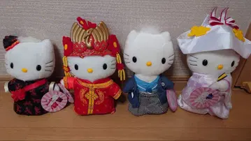 헬로키티 일본 중국 결혼식 의상 봉제 인형