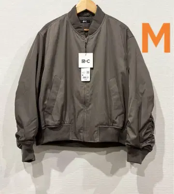 UNIQLOC 봄버 자켓 택 포함 새상품 올리브 M 사이즈 점퍼 유니클로