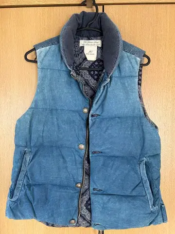 REMI RELIEF 레미 레리프 소가죽 다운 베스트