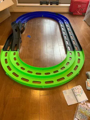 미니 사륜구동 코스 그린 블루 블랙