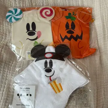 디즈니 할로윈 타월 복조리
