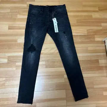 PURPLE 데미지 데님 팬츠 사이즈 33