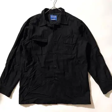 레어 펜들턴 BOARD SHIRT 울 오픈 카라 셔츠 블랙 M