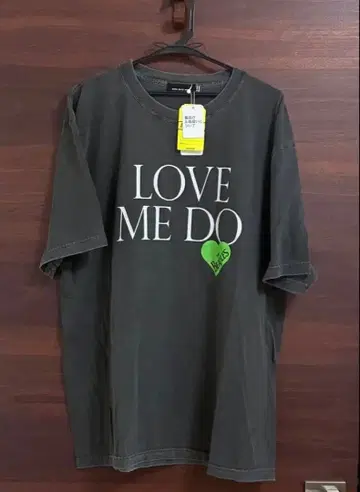 미사용 택 포함 비틀즈 LOVE ME DO 셔츠 THE BEATLES