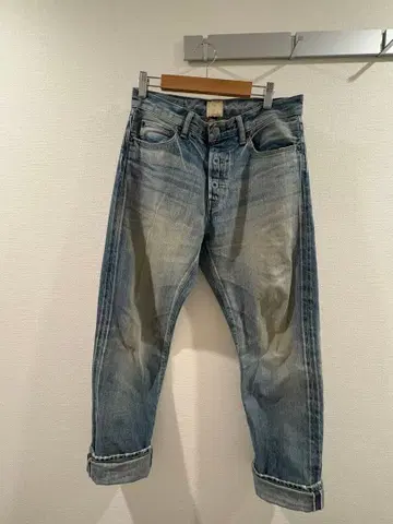 schott perfect 워시 데님 셀비치 28인치