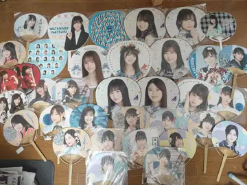 노기자카 부채 세트 35개와 덤