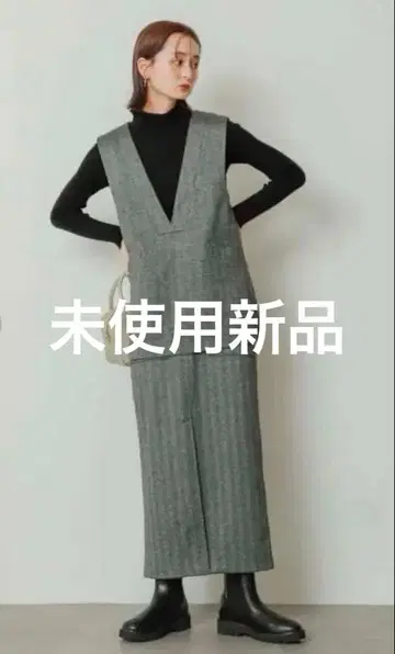 :SENSE OF PLACE 베스트 스커트 셋업 저지 멜톤