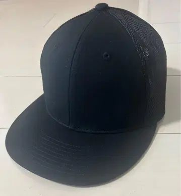 론 허먼 자수 로고 캡 블랙