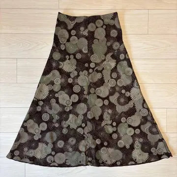 HIKARI 롱 스커트 M 코듀로이