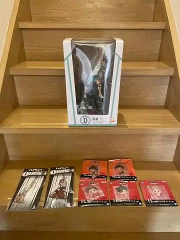 하이큐 제일복권 해피 복권 피규어 아크릴 스탠드 세트 이와이즈미 d상