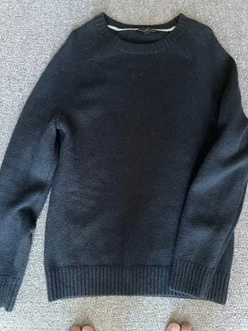 BANANA REPUBLIC 크루넥 니트 M 사이즈 다크 그레이