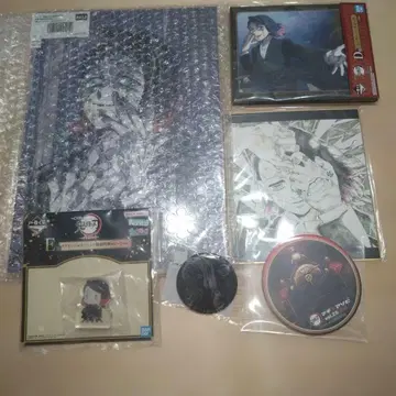 귀멸 엔무 WEB 복권 빅 아크릴 스탠드 전막간화 캔뱃지 색지