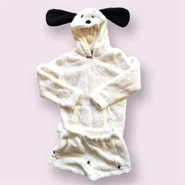 aimerfeel 파자마 스누피 상하의 세트 복슬복슬 PEANUTS