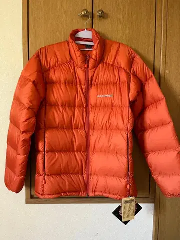 mont-bell 오렌지 다운 자켓