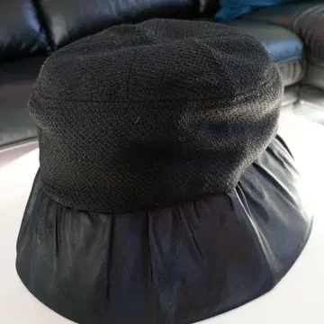 Borsalino 볼사리노 블랙 버킷 햇 울