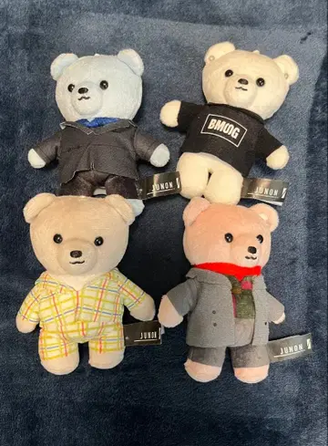 BE:FIRST JUNON V 곰 봉제 인형 4종