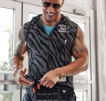 UA 프로젝트 락 라이벌 슬리브리스 풀 집업 후디