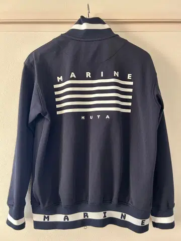 MUTA MARINE 히트 퍼포머 집업 블루종