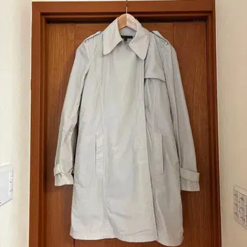 띠어리 나일론 솜 트렌치코트