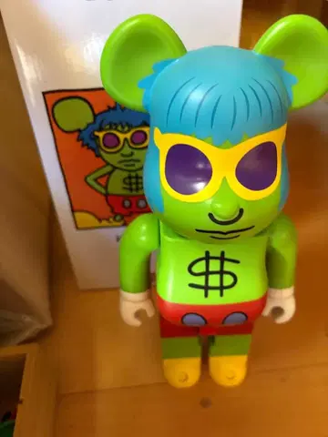 베어브릭 키스 해링 Andy Mouse