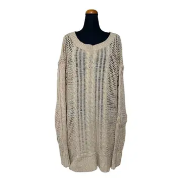 노조미 이시구로 NOZOMI ISHIGURO 니트 롱 베이지 펑크