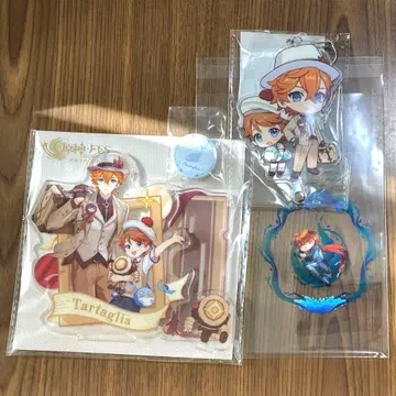 원신 genshinimpact 타르탈리아 페스티벌 아크릴 스탠드 세트