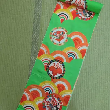 새상품 유젠 순수 실크 옷감 2장 27