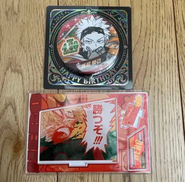 생일 캔뱃지 생일 명장면 디오라마 피규어 히로아카 바쿠고 카츠키