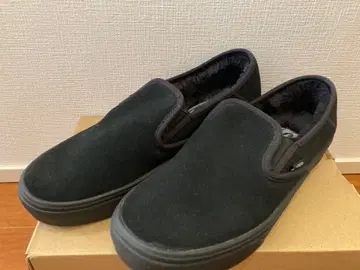 새상품 VANS V98SF SLIP ON 26cm 블랙 중간 보아 슬립온
