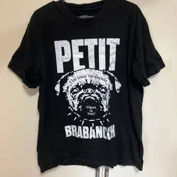 PETIT BRABANCON T셔츠 블랙