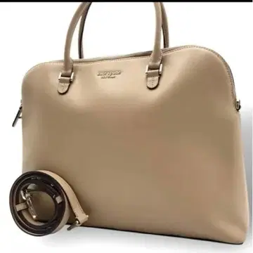 케이트 스페이드 A4 베이지 숄더 핸드백