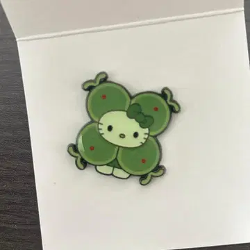 오사카 만박 일본관 모키티 핀 배지 시아와세모