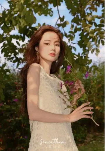 since then 원피스 드레스 꽃무늬 슬리브리스