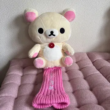 리락쿠마 봉제 인형 골프헤드커버 드라이버용
