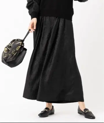 미사용 새상품 드레이프 사용 큐롯 팬츠 크리스마스 결혼식 및 파티에도