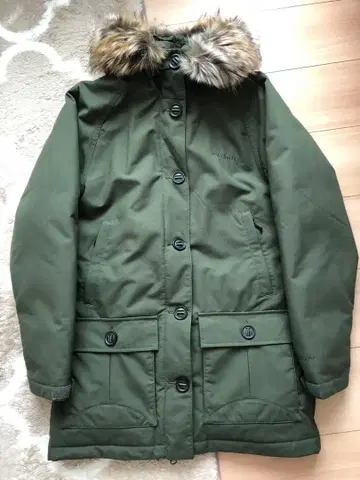 컬럼비아 타나나 루프 올리브 그린 다운 자켓