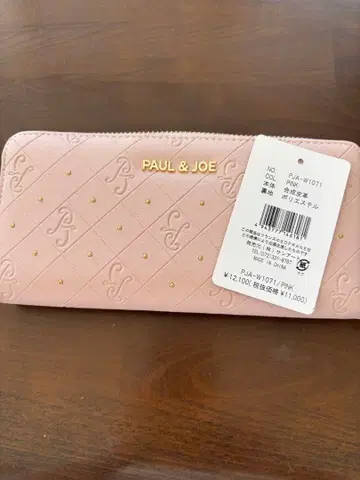 PAUL & JOE W1071 핑크 장지갑