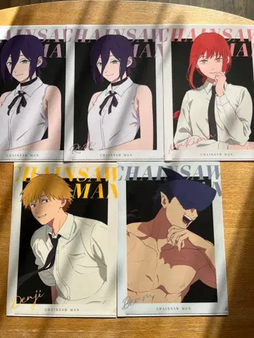 로손 한정판 체인소 맨 클리어 파일