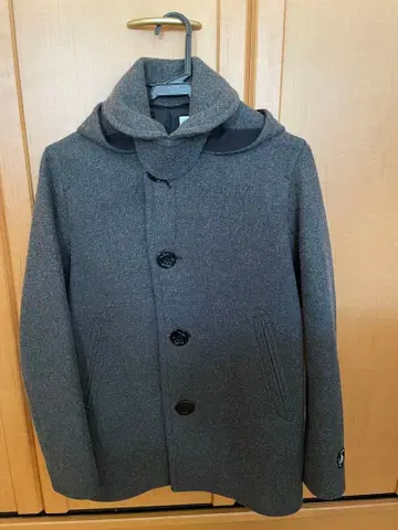 [ 새상품급 ] ORCIVAL 오르치발 후드 부착 피코트 그레이