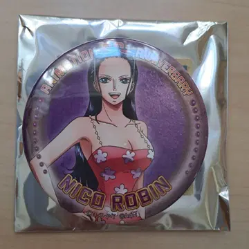 도쿄 원피스 타워 한정판 20주년 캔뱃지 로빈 ONE PIECE